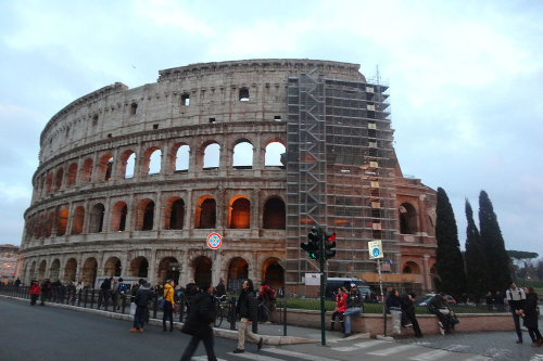 La estructura del Coliseo